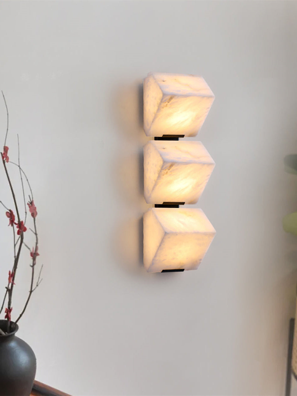 Modern Alabaster Staircase Wall Lamp