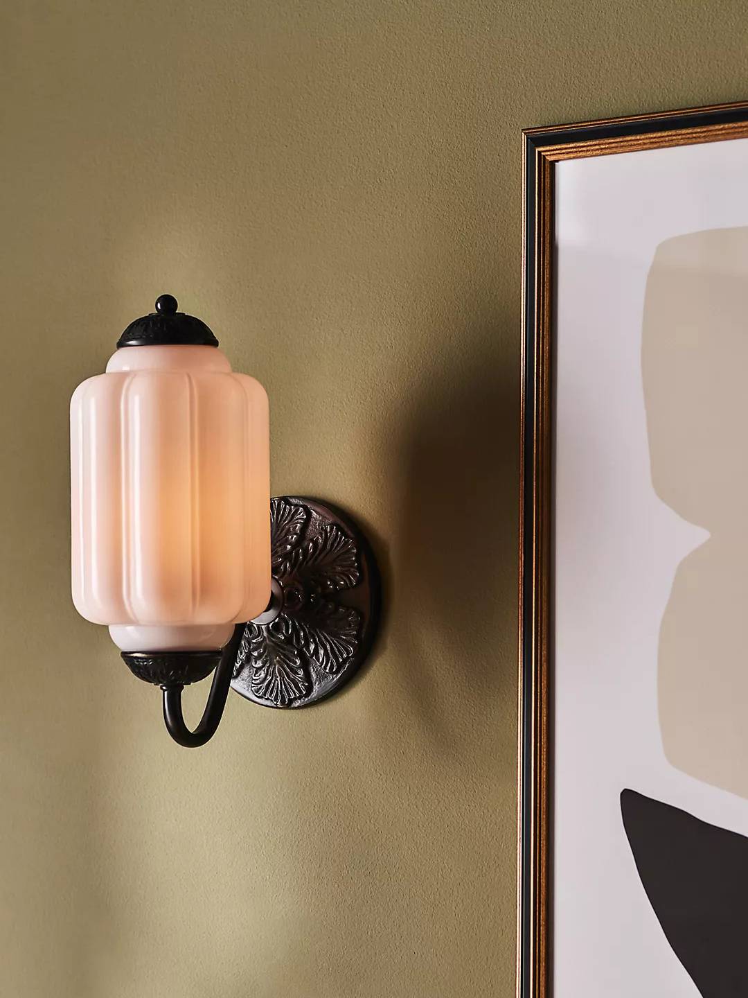 Cream Vintage Bedside Wall Sconce