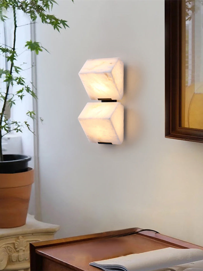 Modern Alabaster Staircase Wall Lamp