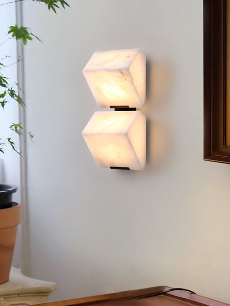 Modern Alabaster Staircase Wall Lamp