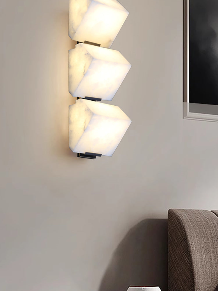 Modern Alabaster Staircase Wall Lamp