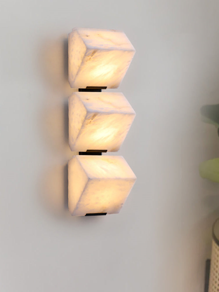 Modern Alabaster Staircase Wall Lamp