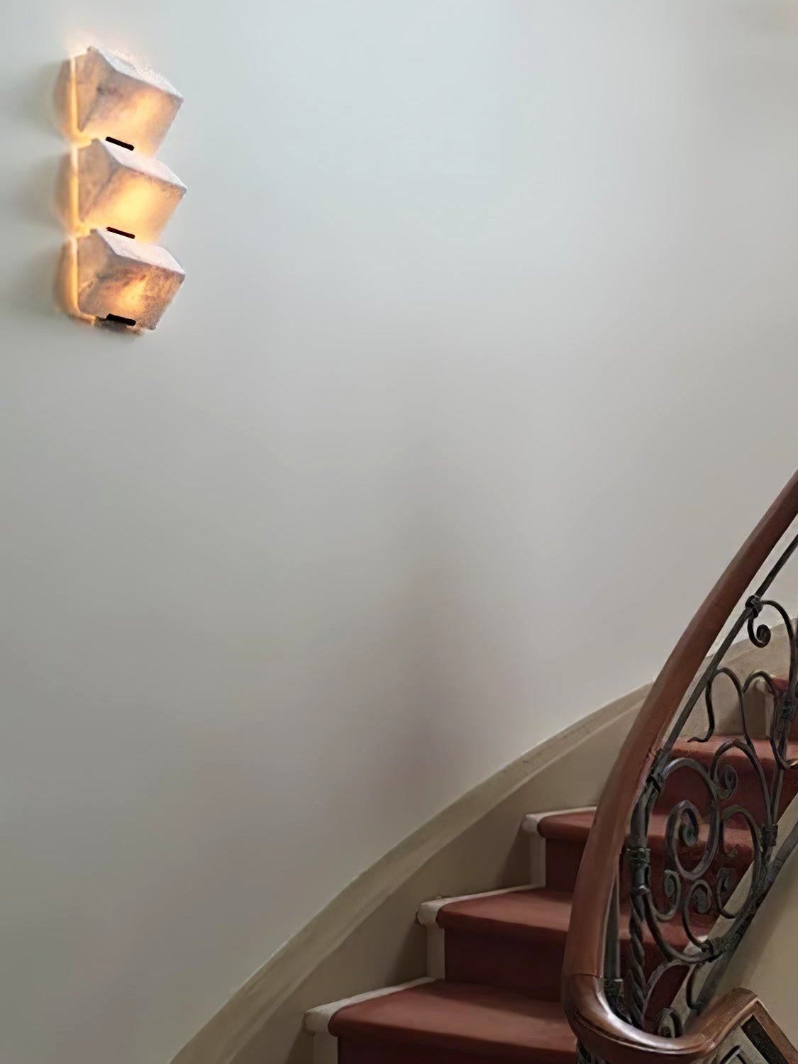 Modern Alabaster Staircase Wall Lamp