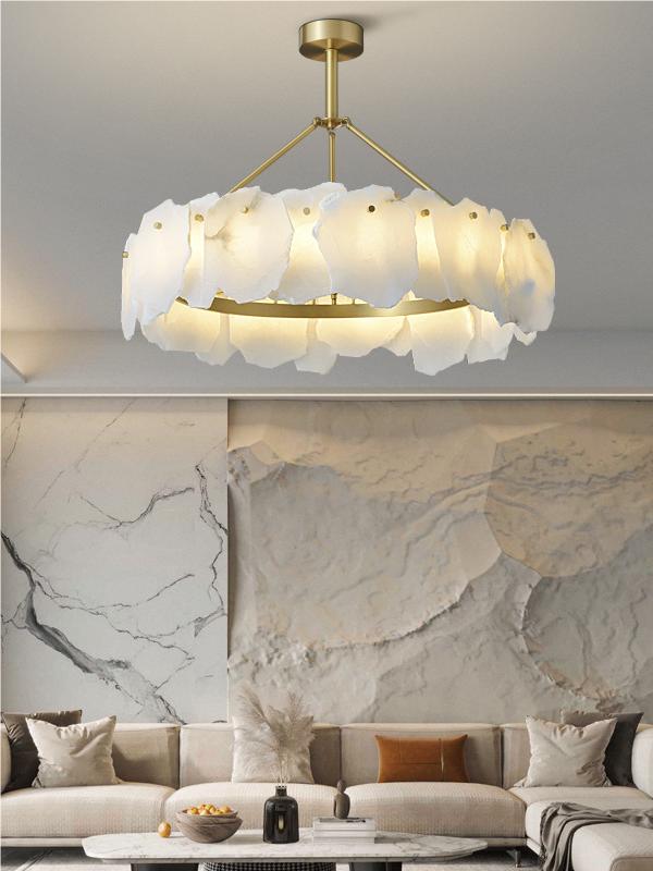 Exquisite New Chinese Style Round Chandelier