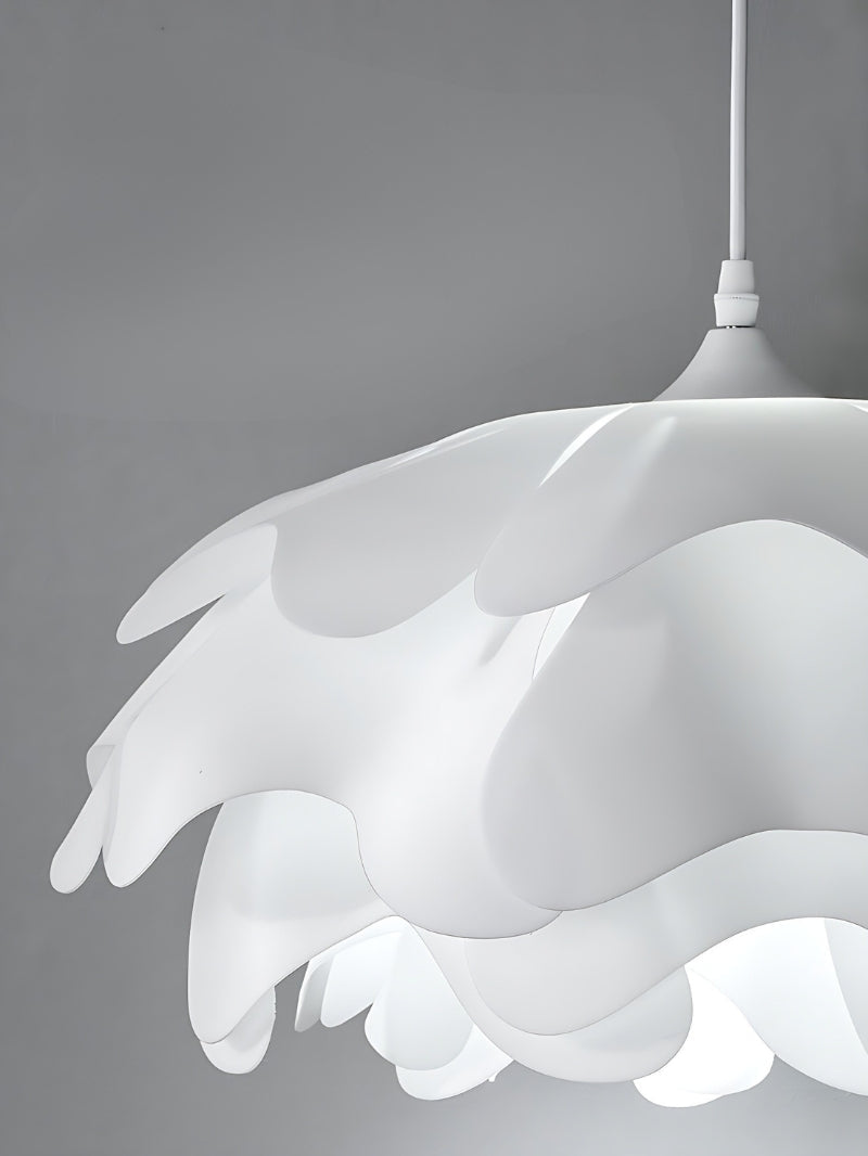 Flower Shaped White Pendant Lamp