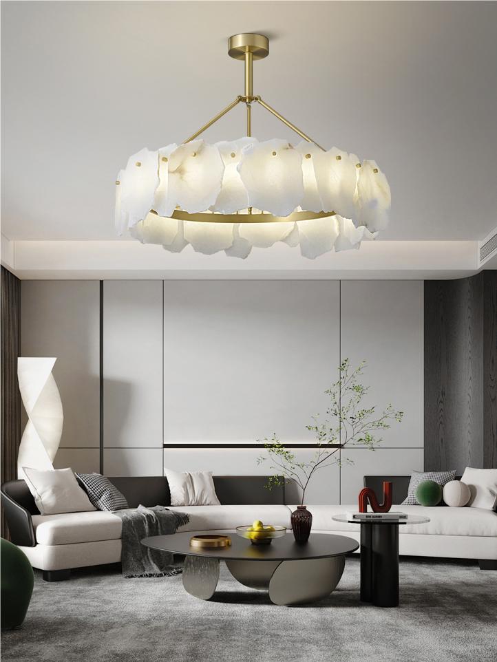 Exquisite New Chinese Style Round Chandelier