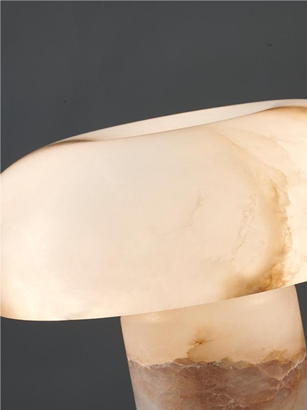 Modernity Artistry Mushroom Thod Alabaster Table Lamp