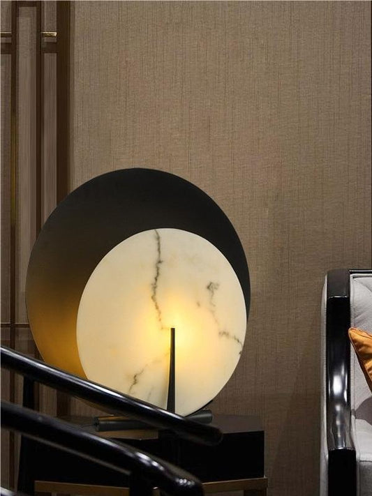 Advanced Creative Round Har Alabaste Table Lamp