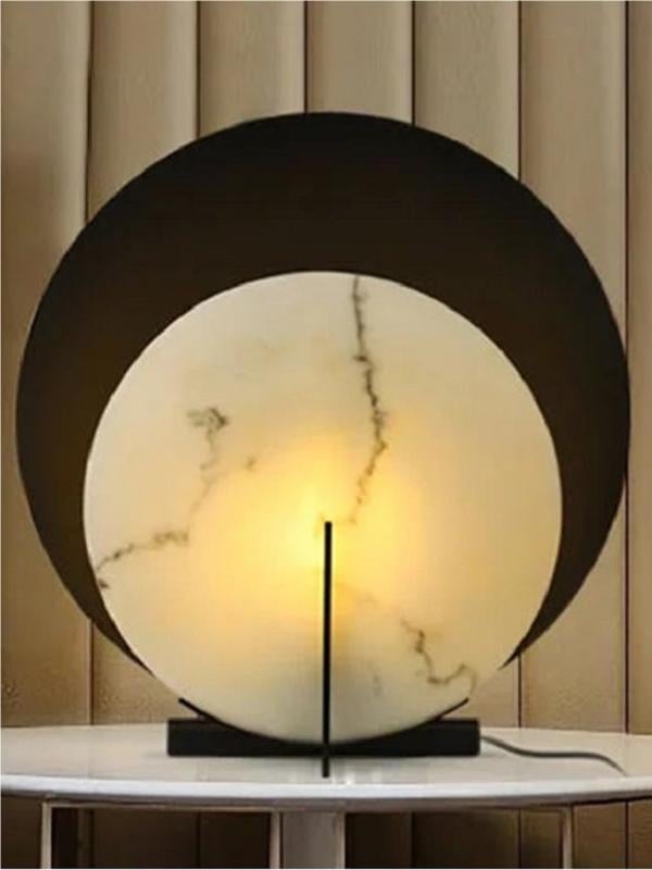 Advanced Creative Round Har Alabaste Table Lamp