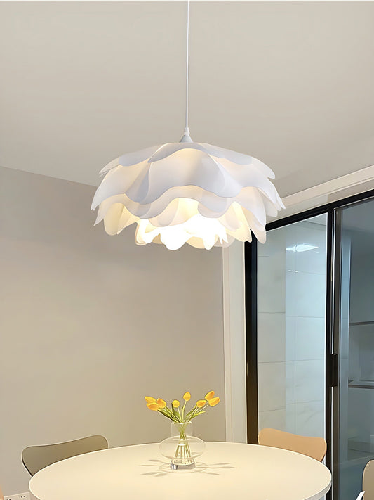 Flower Shaped White Pendant Lamp