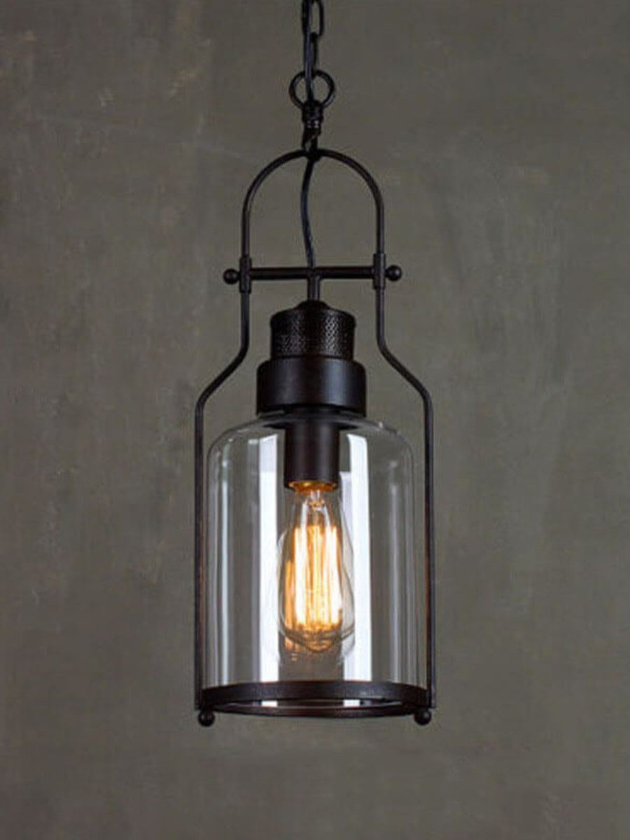 Antique Minimalist Loft Pendant Light